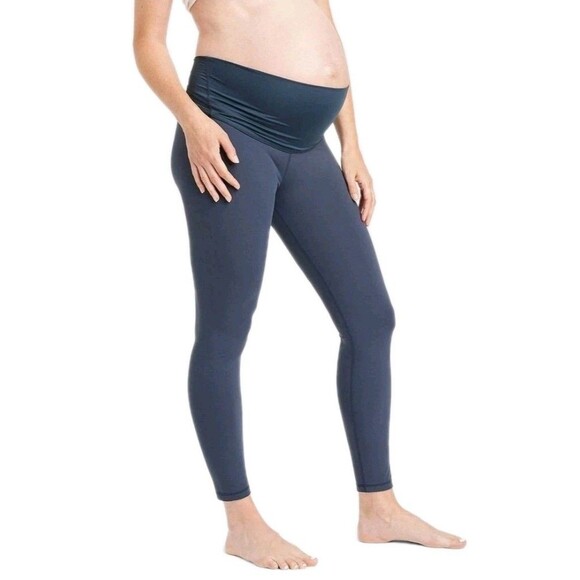 Isabel Maternity XXL Over Belly High-Waisted Active Maternity Leggings Cooling - Picture 3 of 7